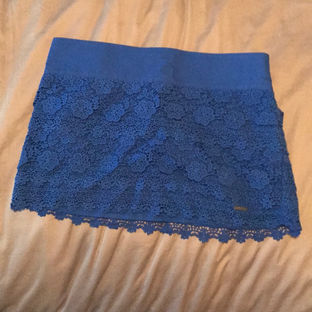 Royal blue Abercrombie and Fitch skirt